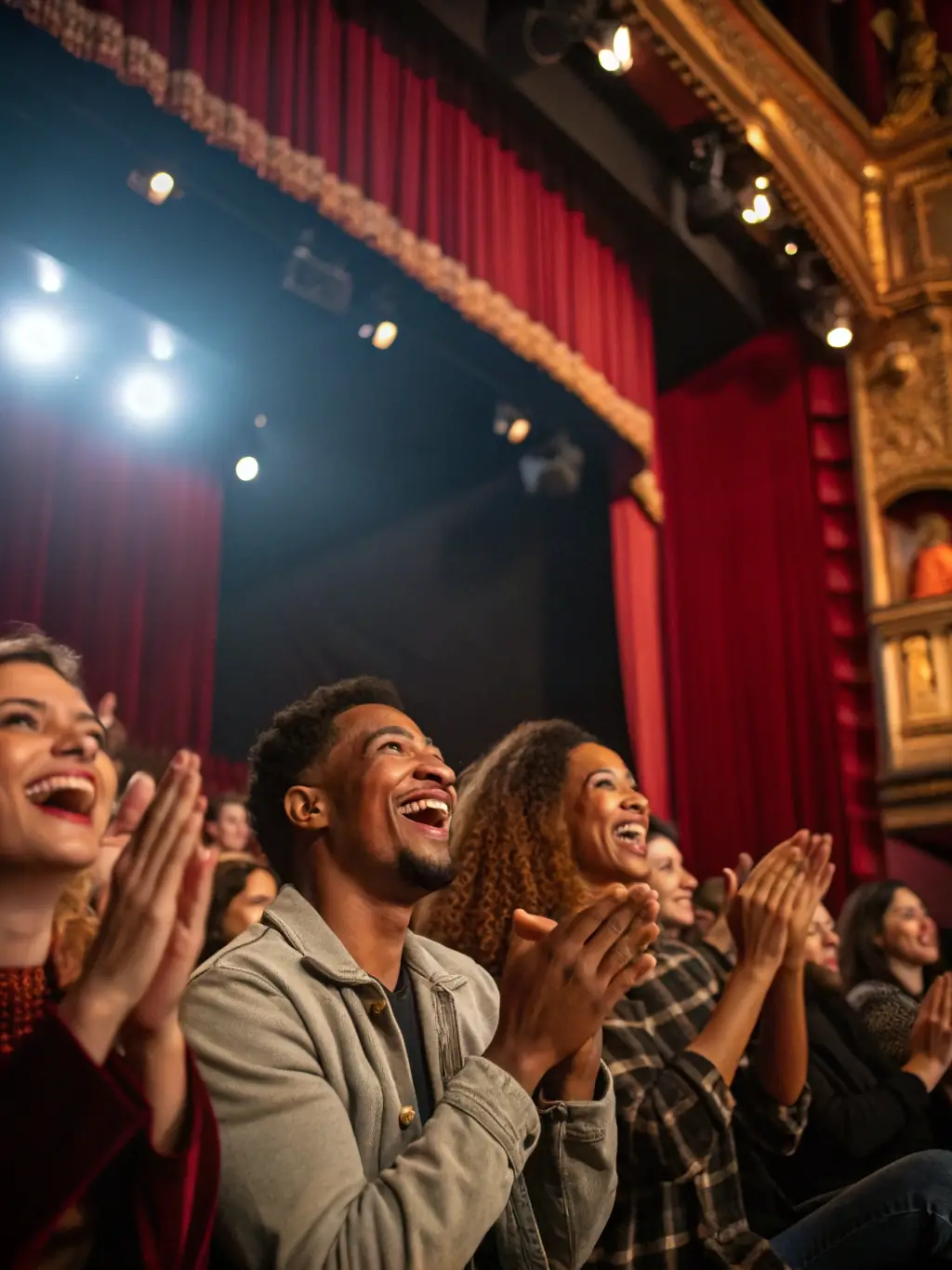 A photo of a cultural event organized by IMPASSYSTEM, featuring diverse performers and a large audience, emphasizing the organization's role in promoting cultural dynamism and enriching artistic experiences.